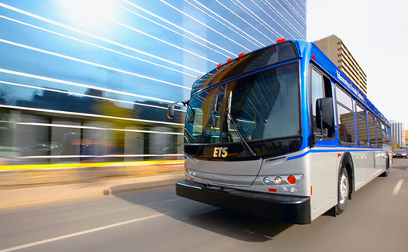 ETS bus on road