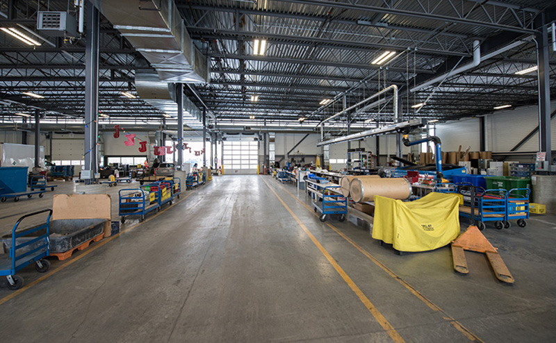 interior of eco station