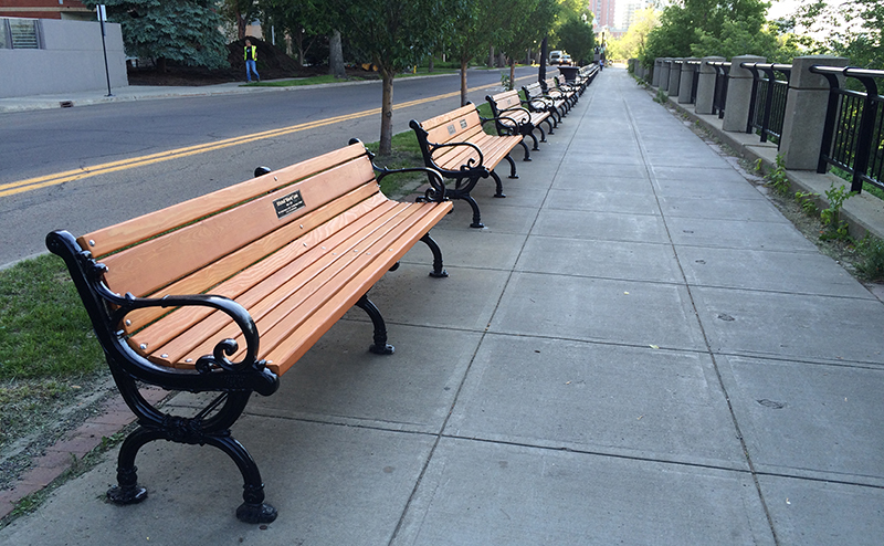 Photo of a heritage bench