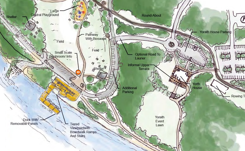 Map showing Buena Vista concept