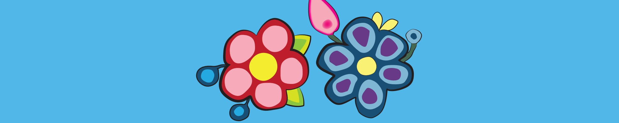Indigenous flower art by Lana Whiskeyjack