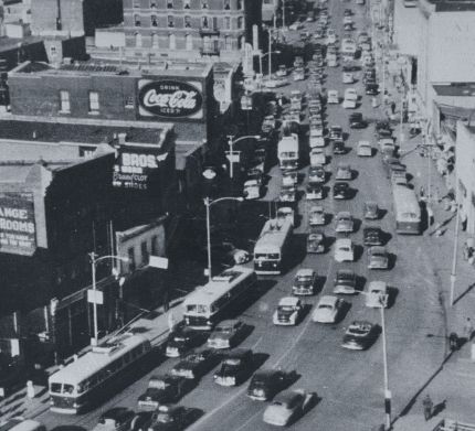 Jasper Avenue in the 50's