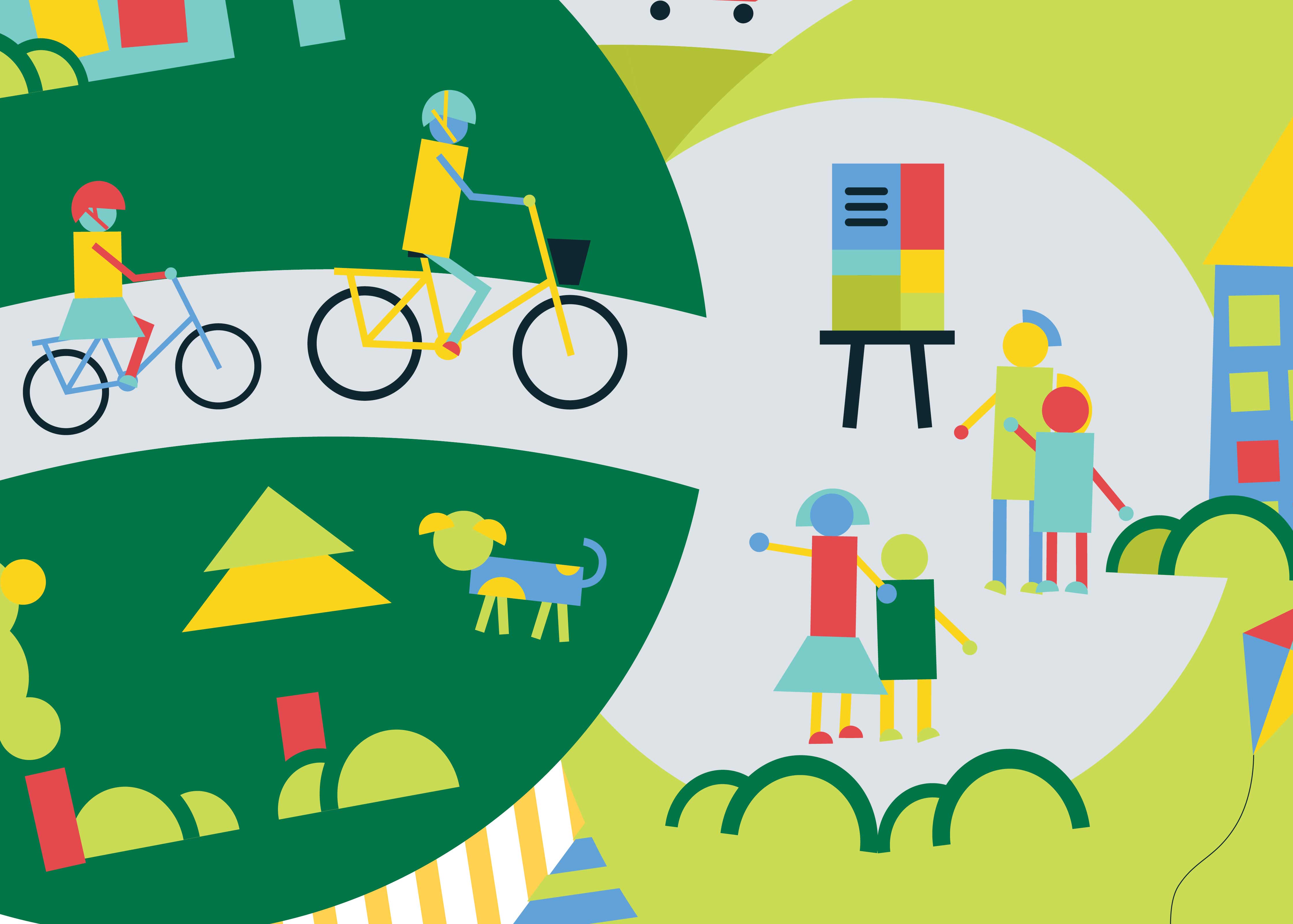 Building great neighbourhoods graphic