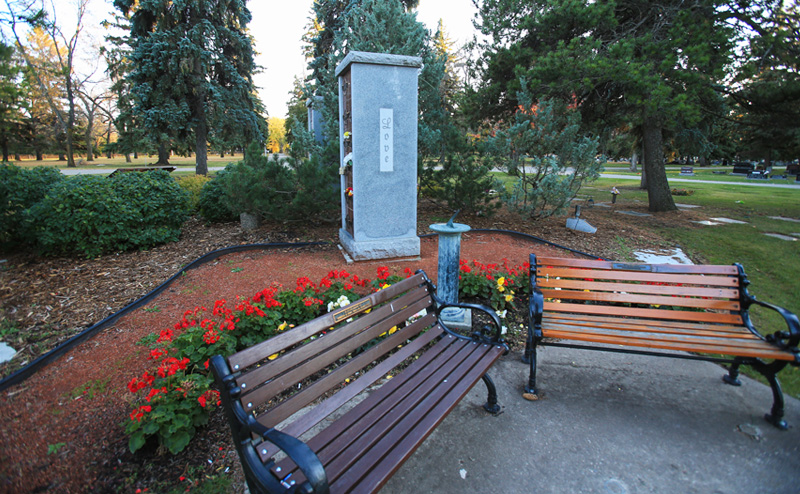 tribute benches