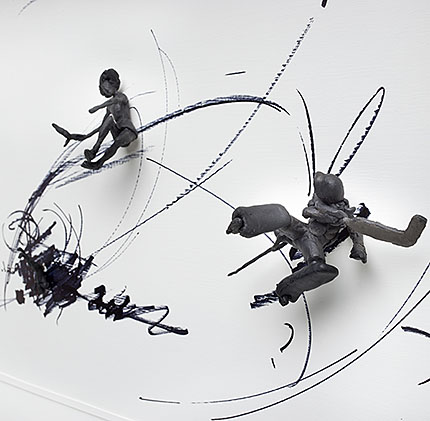 Figures in Motion Art Installation