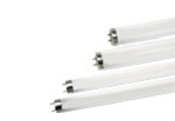 FLUORESCENT TUBES: aluminum tips and glass recycled
