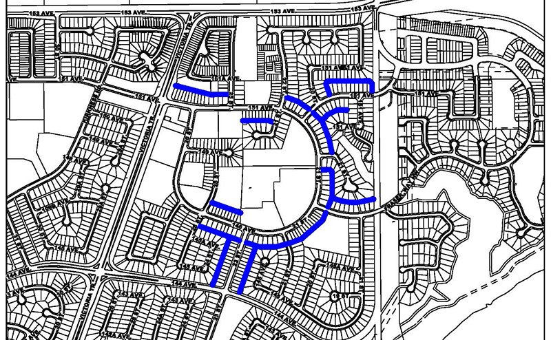 Fraser Alley Renewal Map