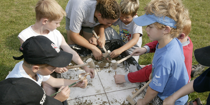 kids at JJNC workshop