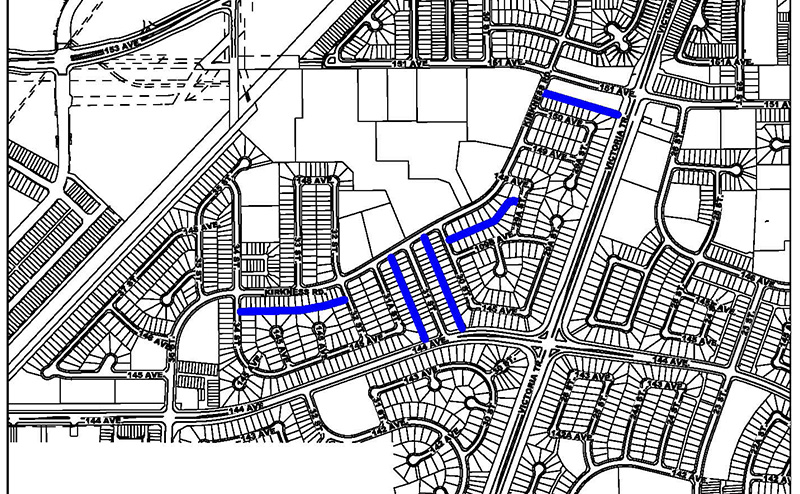 Kirkness Alley Renewal Map