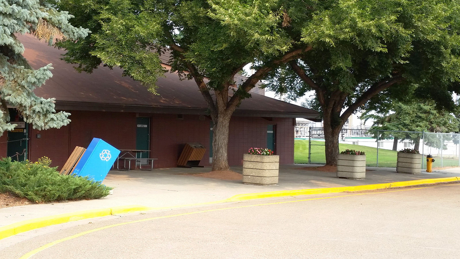 Facility building at Goldstick Park