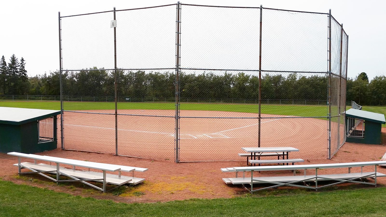 Baseball diamond at Goldstick Park