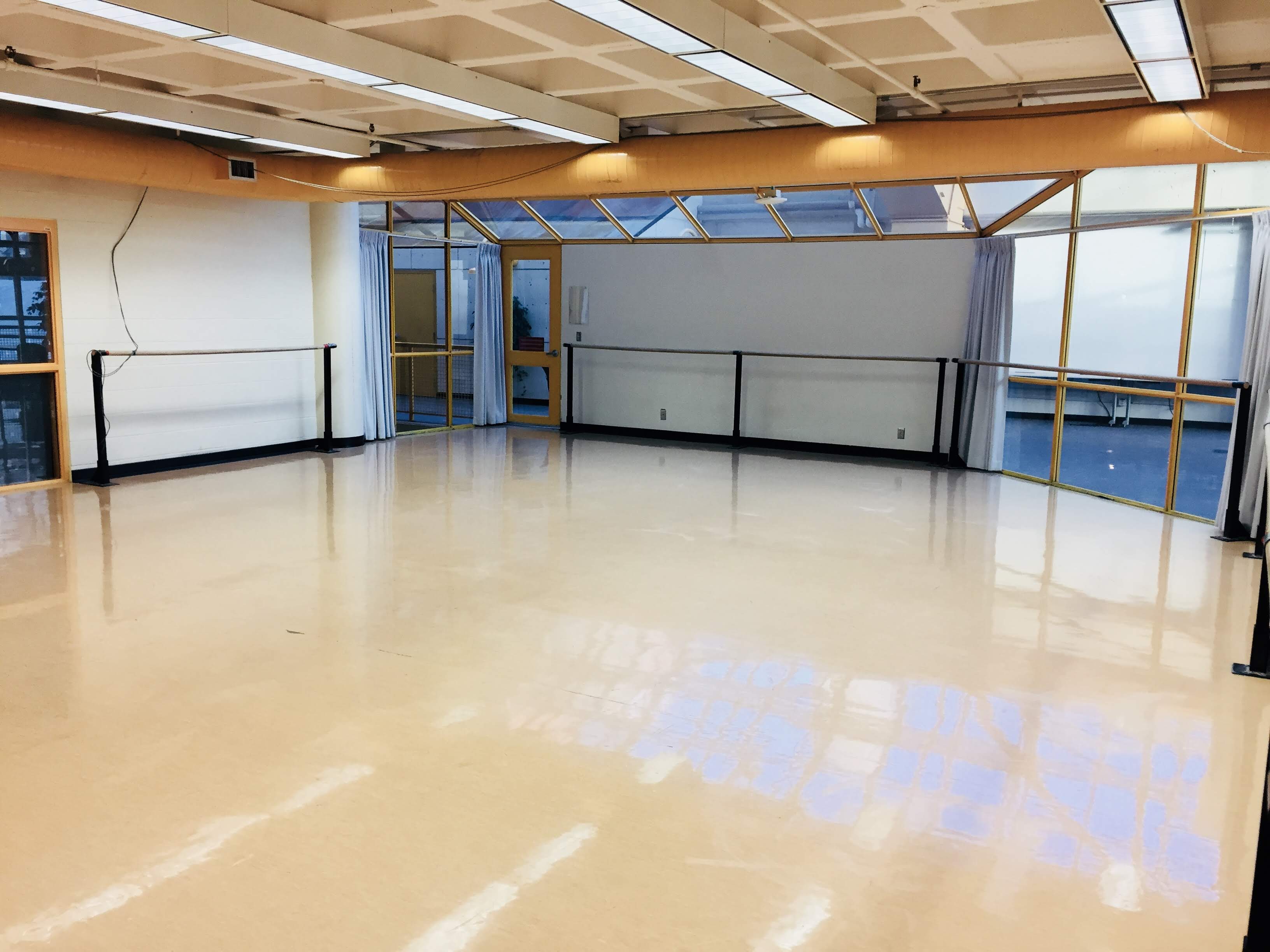 A dance studio at The Orange Hub