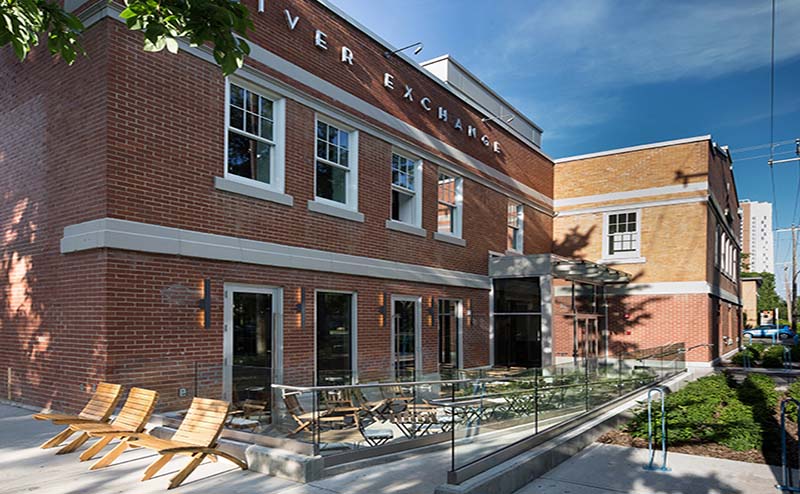 The Oliver Exchange building was a 2019 Edmonton Urban Design Awards winner. 