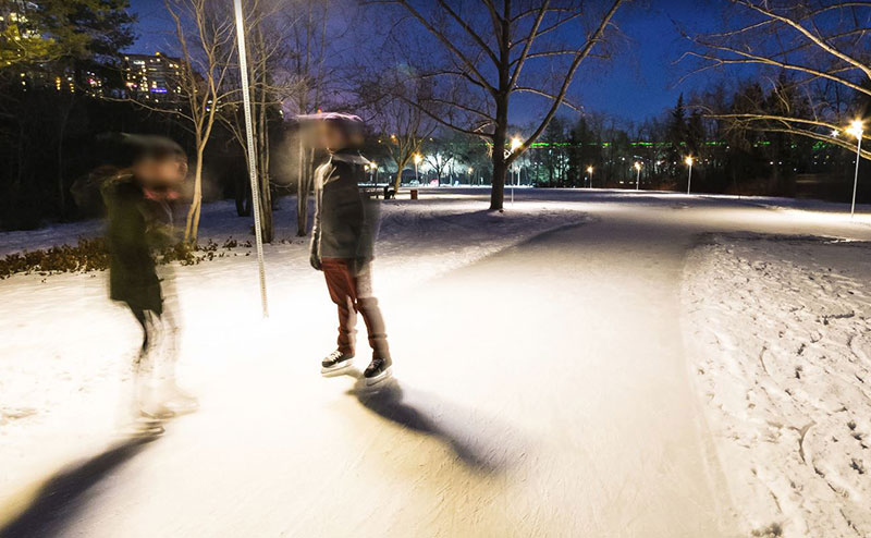 People skating on the IceWay