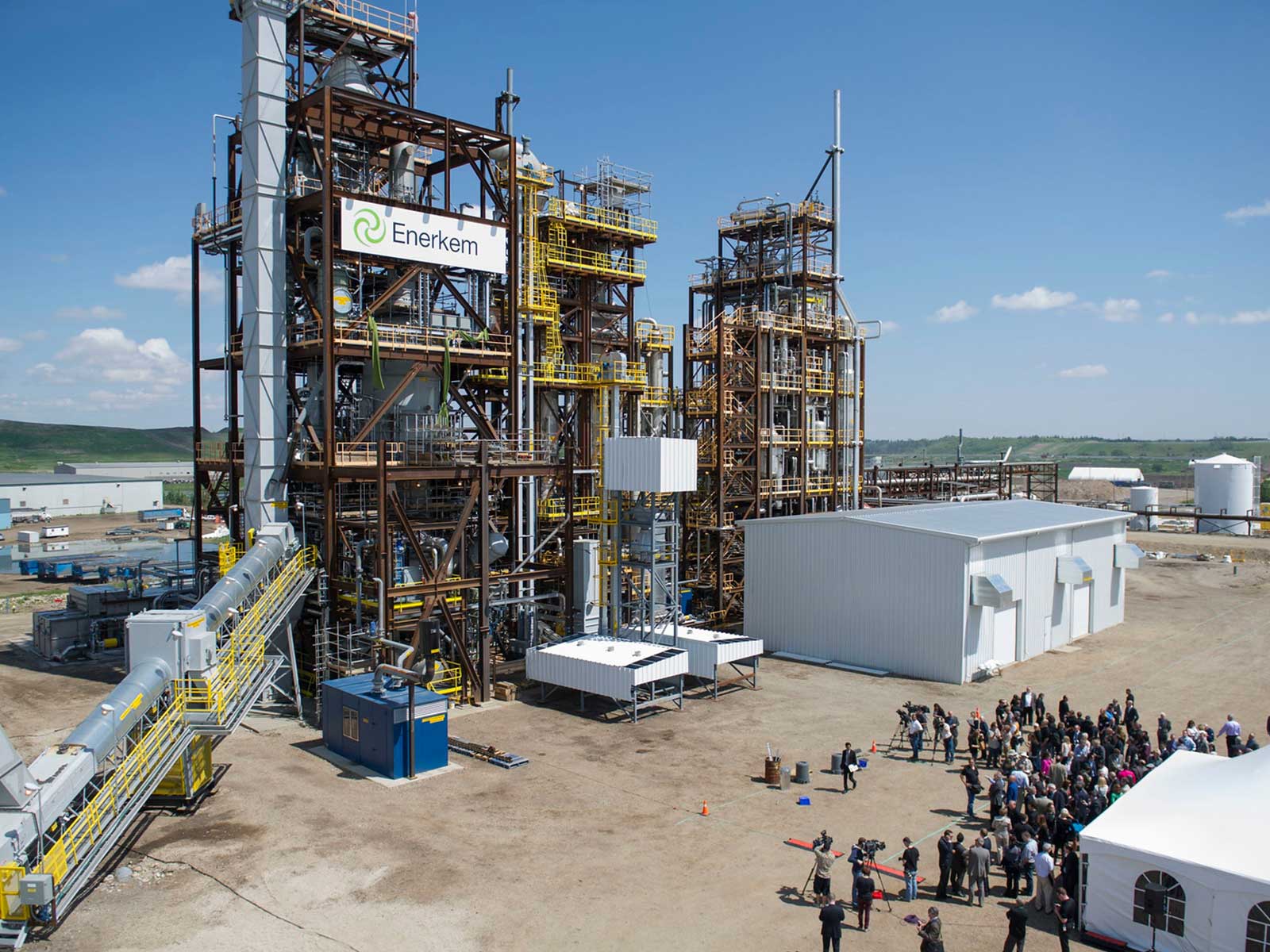 2014 - Waste-to-Biofuels and Chemicals Facility Opens
