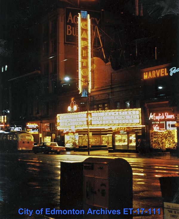 Capitol Theatre circa 1961