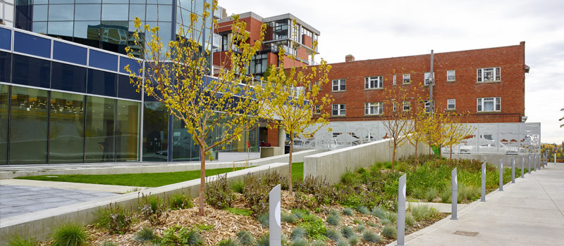 Park space and public art