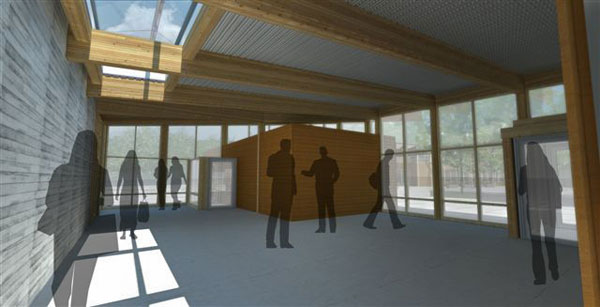 Interior of the Zoo Store [Rendering by Dialog]