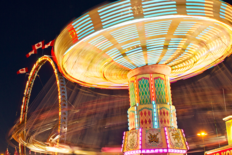 ETS KDays promotional image featuring a ride a night