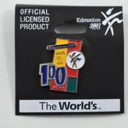 100 Days Pin