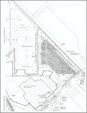 Screengrab of an approved lot grading plan