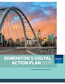 Edmonton's Digital Action plan cover