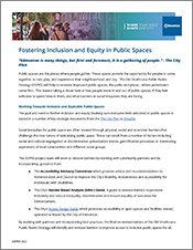Cover of Inclusivity and Equity of Public Spaces