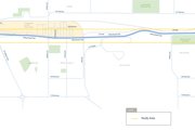 Map image showing YHT Freeway Conversion project area.