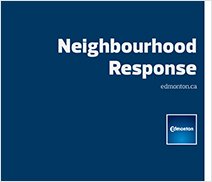 Neighbourhood Response report title page