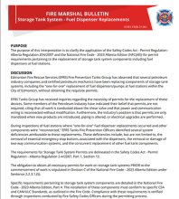 Fire Marshal Bulletin