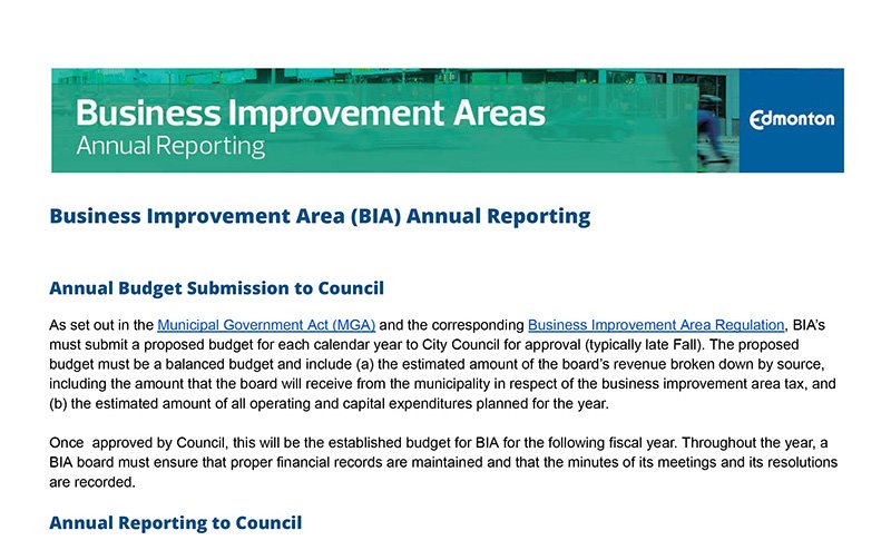 BIA Annual Reporting document thumbnail