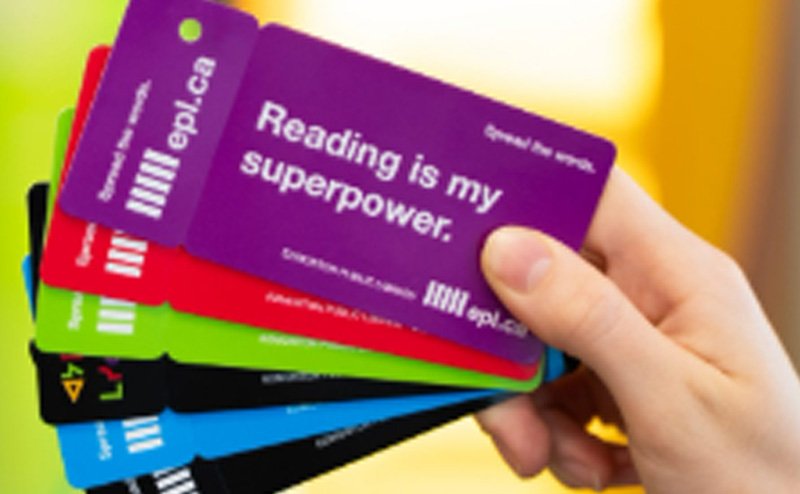 Edmonton Public Library Membership Cards