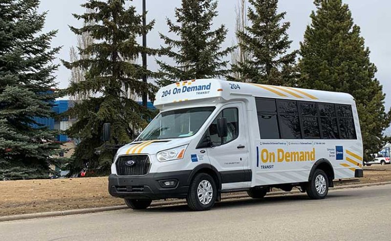 white bus On Demand