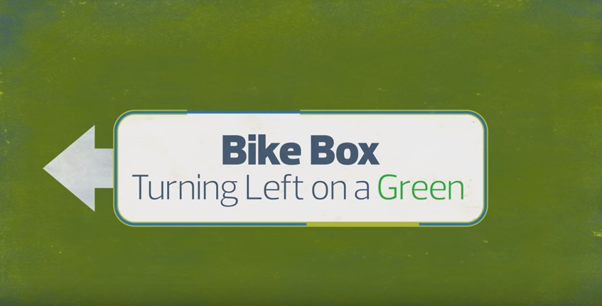 Bike Box - Turning Left on a Green