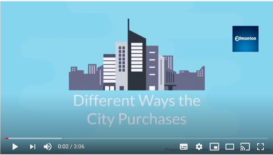 Different Ways the City Purchases