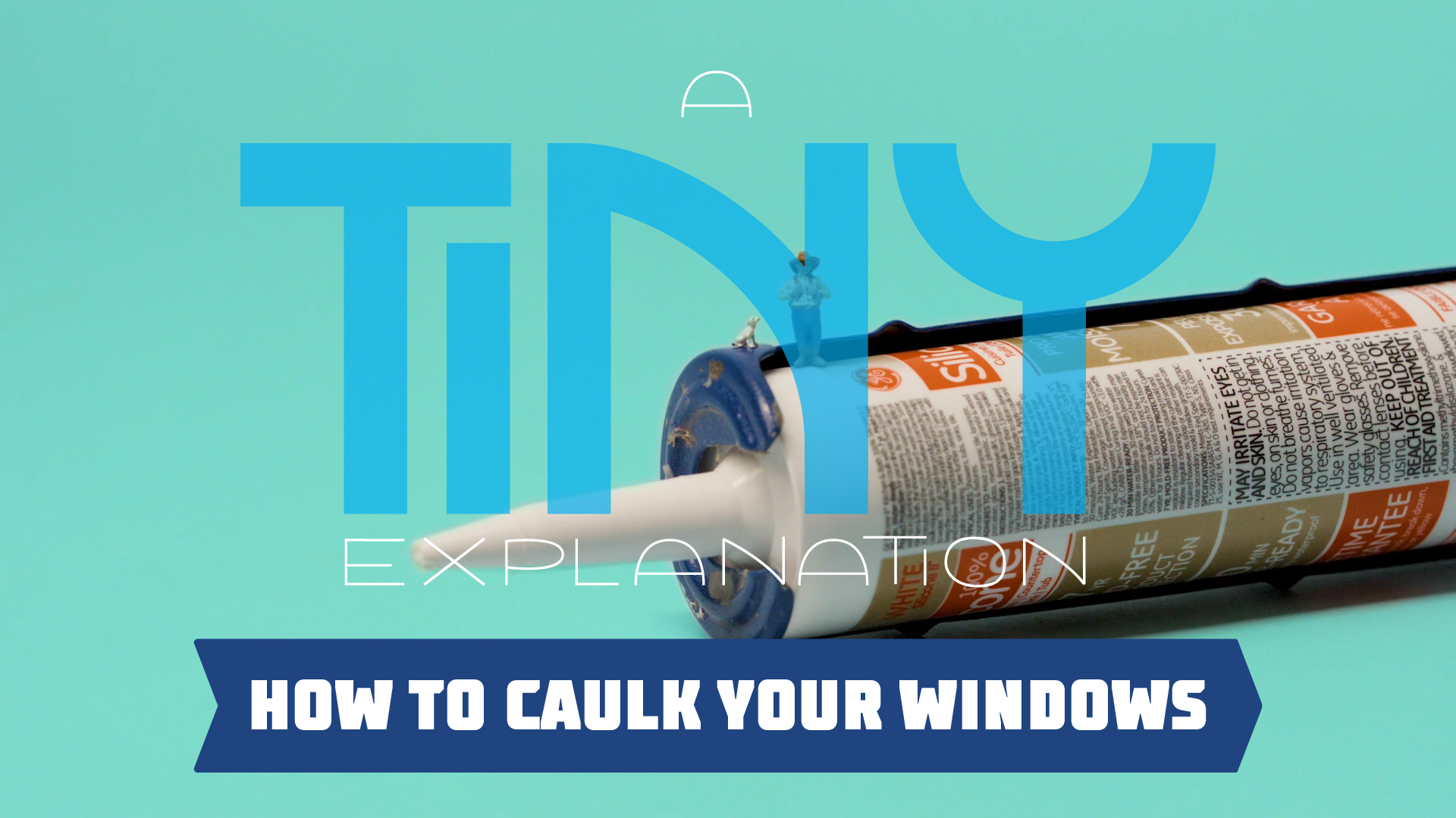 A Tiny Explanation: How To Caulk Your Windows