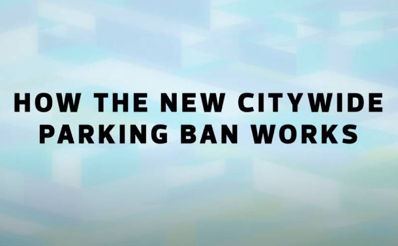 Citywide Parking Ban: How it works