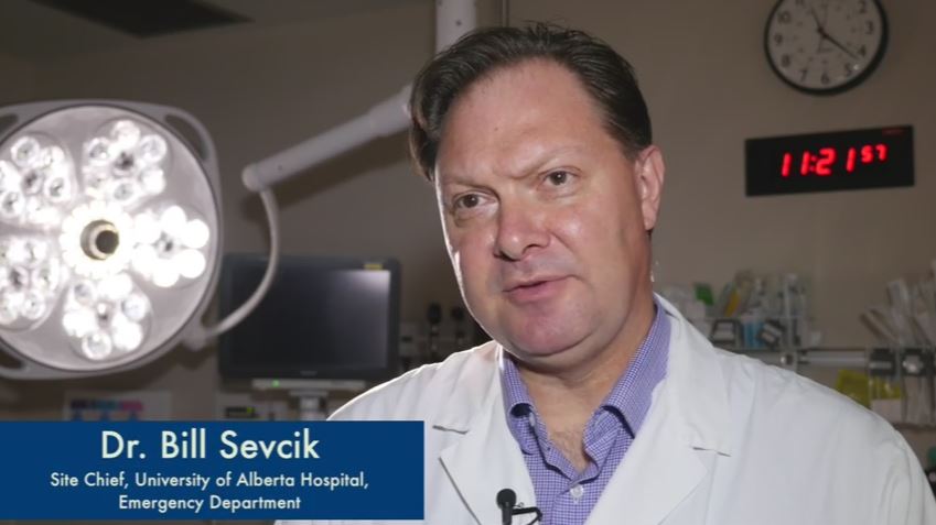 Dr. Bill Sevcik, Emergency Department, U of A Hospital