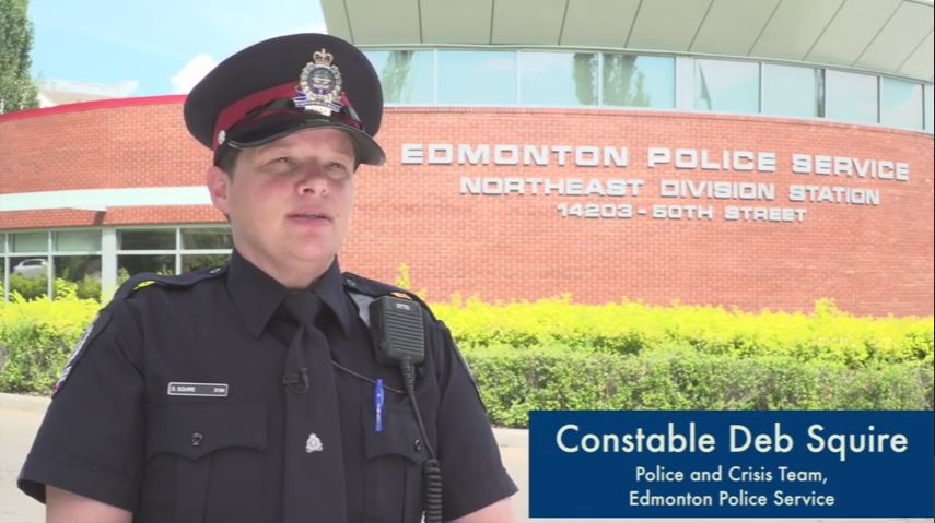 Constable Deb Squire, Police and Crisis Team, Edmonton Police Service