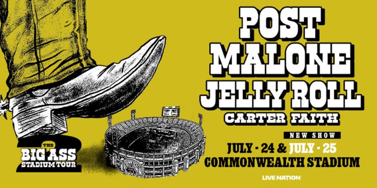 post malone concert promo