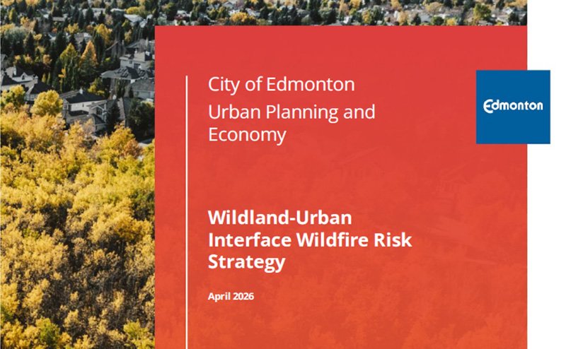 Cover page of the Wildland-Urban Interface Wildfire Risk Strategy